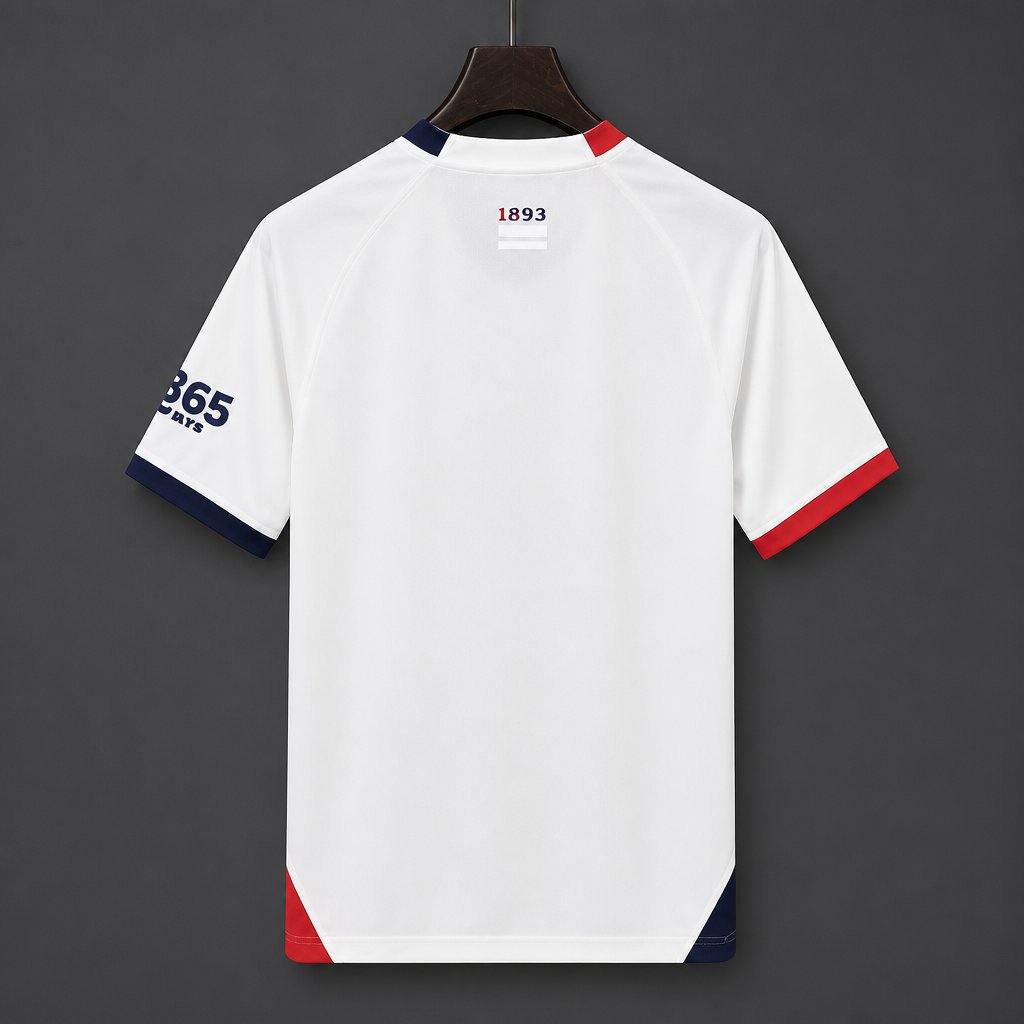 26/27 Genoa Away White Jersey