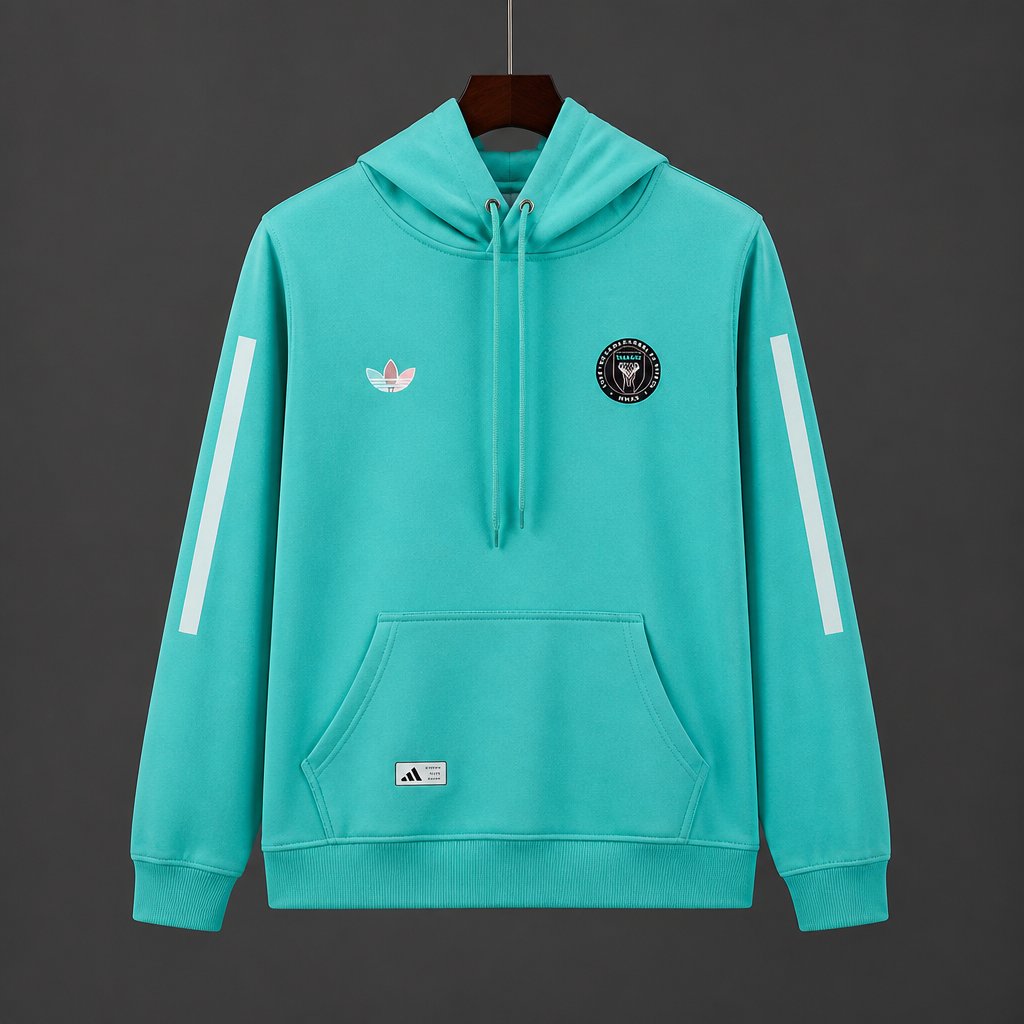26/27 Inter Miami CF Away Teal Hoodie 9 Coloars