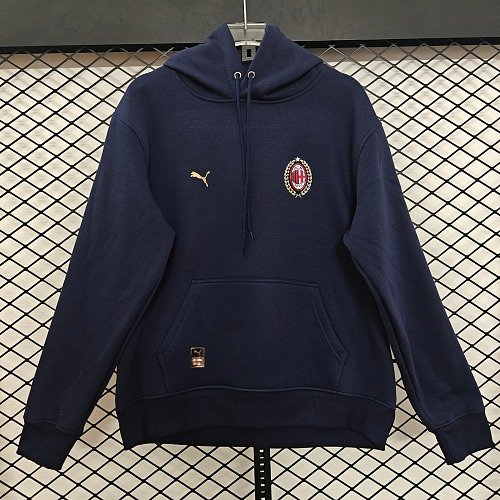 26/27 AC Milan Away Black Hoodie 9 Colors
