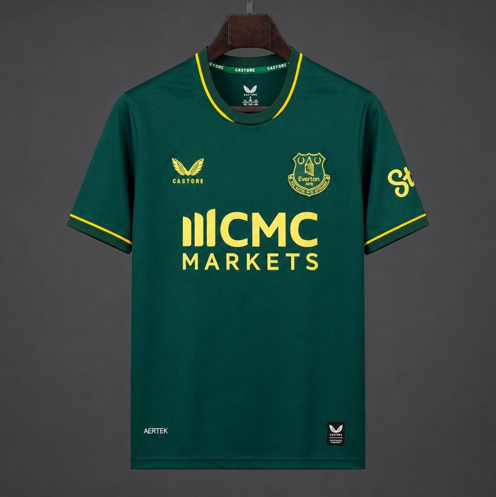 26/27 Everton Third Green Jersey