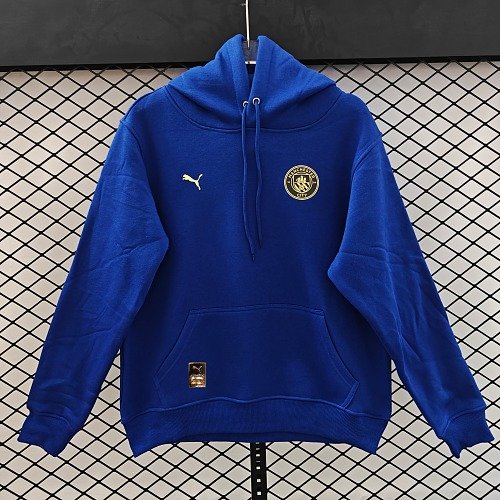 26/27 Manchester City FC Away Black Hoodie 9 Colors
