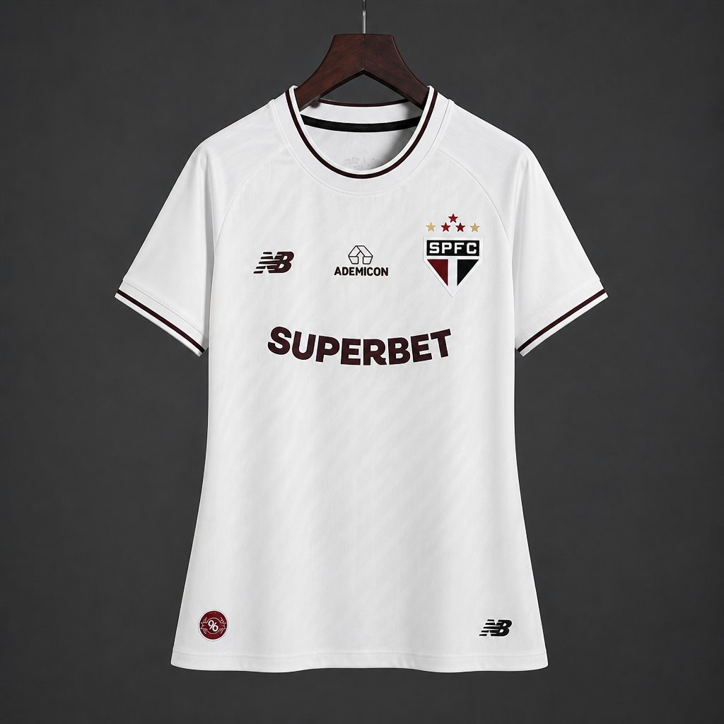 26/27 Womens São Paulo FC White Home Jersey