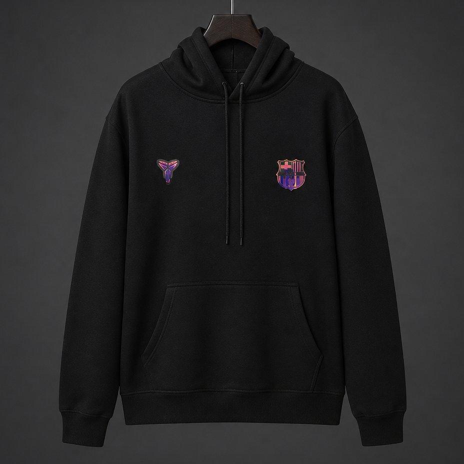 26/27 FC Barcelona Away Black Hoodie 9 Colors