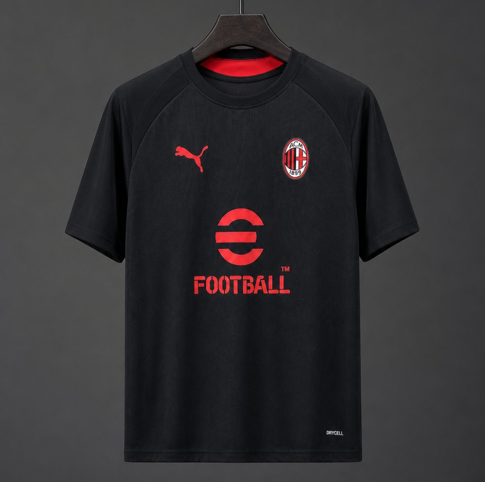 26/27 AC Milan Training Black Jersey