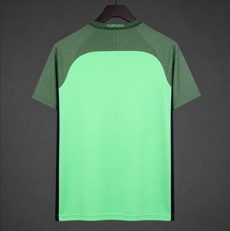 Retro 2016 Portugal Away Green Jersey
