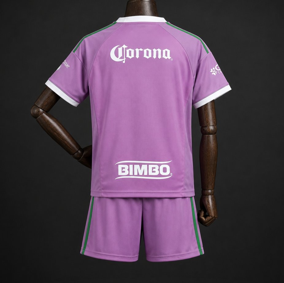 26/27 Kids Club America Goalkeeper 5 Purple Jersey Kit