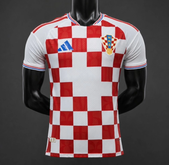 Player Version 26/27 Croatia Home Red White Jersey