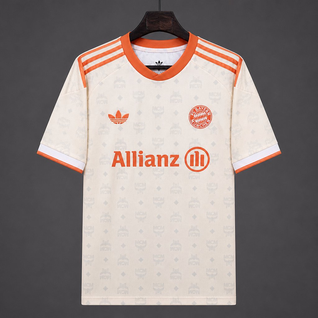 26/27 Bayern Munich Special Edition MCM Beige Jersey